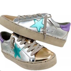 ShuShop Petula Metallic Mix Sneaker